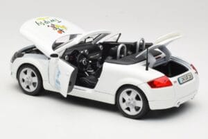 Audi TT 8N Cabriolet Vit Maisto 1:18 56065 Metall — bild 5 av 8