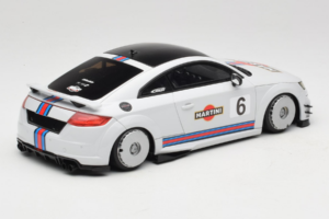 Audi TT ABT RS 8S Martini Grå GT Spirit 1:18 GT152-C1 Resin — bild 2 av 6