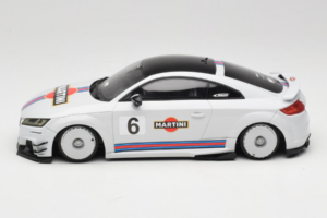 Audi TT ABT RS 8S Martini Grå GT Spirit 1:18 GT152-C1 Resin — bild 3 av 6