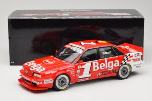 Audi V8 Evolution #1 Team Dubois P-A. Thibaut Belgian Procar 1993 Minichamps 1:18 100931001 Metall — bild 8 av 8