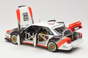 Audi V8 Quattro DTM #44 Team AZR F. Jelinski 1991 Minichamps 1:18 100911044 Metall — bild 5 av 8