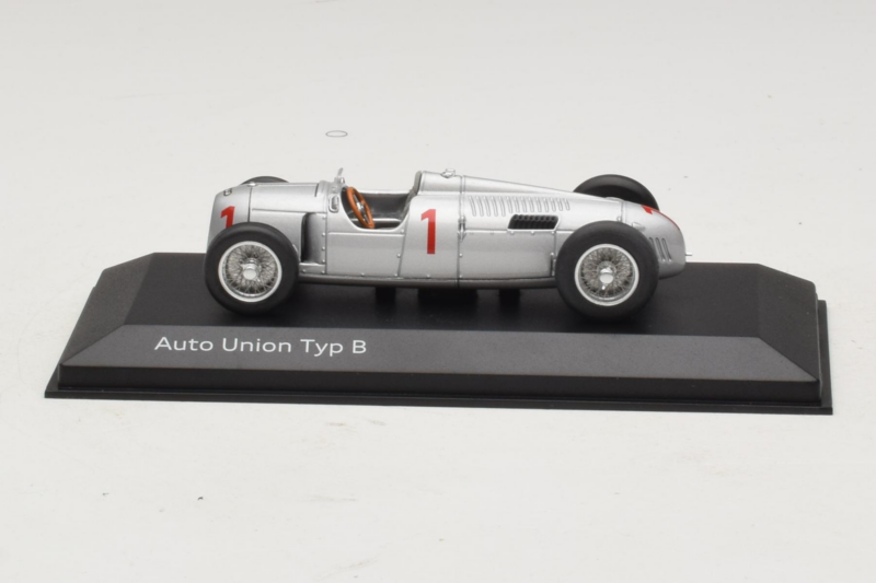 Auto Union Typ B #1 Silver Minichamps 1:43 5031300313 Metall