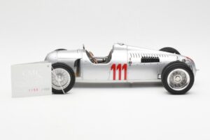 Auto Union Type C #111 H. Stuck Schauinsland Hillclimb Germany 1937 CMC 1:18 M-162 Metall — bild 3 av 6