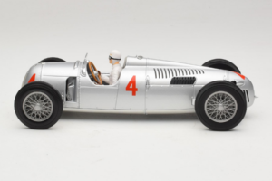 Auto Union Typ C #4 A. Varzi 2nd Place Monaco GP 1936 Minichamps 1:18 155361004 Metall — bild 3 av 6