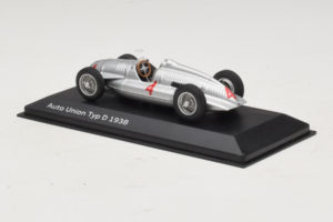 Auto Union Typ D #4 Silver Minichamps 1:43 5030900703-R1 Metall — bild 3 av 4