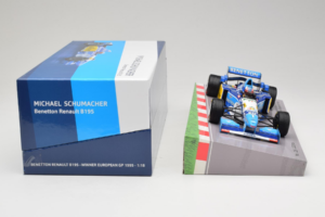 Benetton B195 Renault #1 M. Schumacher European GP Winner F1 World Champion 1995 Minichamps 1:18 513953201 Metall — bild 6 av 7