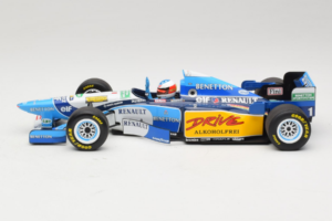 Benetton B195 Renault #1 M. Schumacher Benetton Formula French Grand Prix Winner 1995 Minichamps 1:18 100950001 Metall — bild 3 av 7
