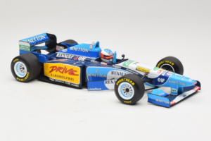 Benetton B195 Renault #1 M. Schumacher Benetton Formula French Grand Prix Winner 1995 Minichamps 1:18 100950001 Metall — bild 4 av 7