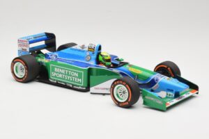 Benetton Ford B194 #5 M. Schumacher Demonstration Run Belgian GP 2017 Minichamps 1:18 510941705 Metall — bild 4 av 6