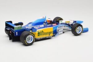 Benetton Renault B195 #1 M. Schumacher Winner Belgian GP 1995 Minichamps 1:18 510952901 Metall — bild 2 av 6