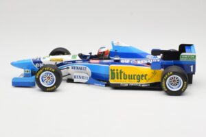 Benetton Renault B195 #1 M. Schumacher Winner Belgian GP 1995 Minichamps 1:18 510952901 Metall — bild 3 av 6