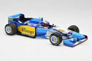 Benetton Renault B195 #1 M. Schumacher Winner Belgian GP 1995 Minichamps 1:18 510952901 Metall — bild 4 av 6