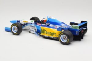Benetton Renault B195 #1 M. Schumacher Winner Belgian GP 1995 Minichamps 1:18 510952901 Metall — bild 5 av 6