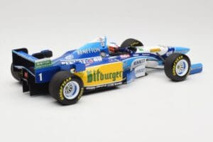 Benetton Renault B195 #1 M. Schumacher Winner German GP 1995 Minichamps 1:18 510952701 Metall — bild 2 av 6