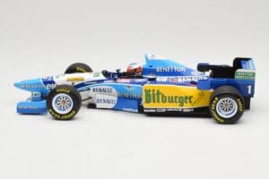 Benetton Renault B195 #1 M. Schumacher Winner German GP 1995 Minichamps 1:18 510952701 Metall — bild 3 av 6
