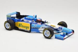Benetton Renault B195 #1 M. Schumacher Winner German GP 1995 Minichamps 1:18 510952701 Metall — bild 4 av 6