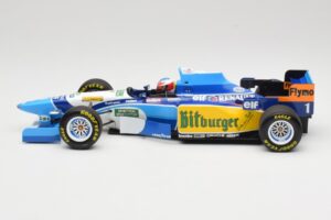 Benetton Renault B195 #1 M. Schumacher Winner Monaco GP 1995 Minichamps 1:18 510952301 Metall — bild 3 av 6