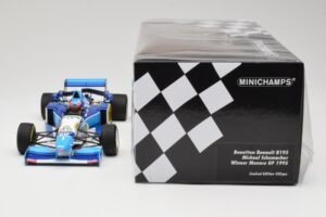 Benetton Renault B195 #1 M. Schumacher Winner Monaco GP 1995 Minichamps 1:18 510952301 Metall — bild 6 av 6