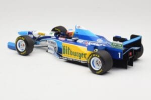 Benetton Renault B195 #1 M. Schumacher Winner Pacific GP F1 World Champion 1995 Minichamps 1:18 510953301 Metall — bild 5 av 6
