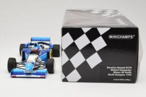 Benetton Renault B195 #1 M. Schumacher Winner Pacific GP F1 World Champion 1995 Minichamps 1:18 510953301 Metall — bild 6 av 6