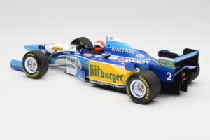 Benetton Renault B195 #2 J. Herbert Winner British GP 1995 Minichamps 1:18 110950802 Metall — bild 5 av 6