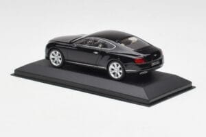 Bentley Continental GT Beluga Svart Minichamps 1:43 436139980 Metall — bild 3 av 4
