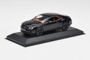 Bentley Continental GT Svart Med Svarta Fälgar Minichamps 1:43 BENTLEY002 Metall — bild 2 av 4