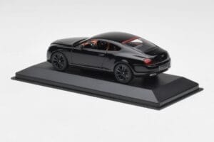 Bentley Continental GT Svart Med Svarta Fälgar Minichamps 1:43 BENTLEY002 Metall — bild 3 av 4