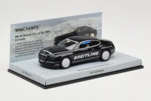 Bentley Continental GT World Record Car on Ice Svart Minichamps 1:43 436139026-O Metall — bild 2 av 4