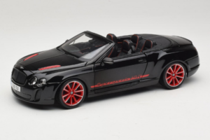 Bentley Continental Supersports ISR Cabriolet Svart Med Röda Fälgar Bburago 1:18 18-11035 Metall