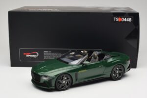 Bentley Mulliner Bacalar Scarab Green TopSpeed 1:18 TS0448 Resin — bild 6 av 6
