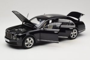 Bentley Mulsanne Speed Onyx Black Kyosho 1:18 08910NX Metall — bild 2 av 8
