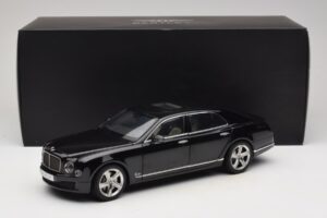 Bentley Mulsanne Speed Onyx Black Kyosho 1:18 08910NX Metall — bild 8 av 8