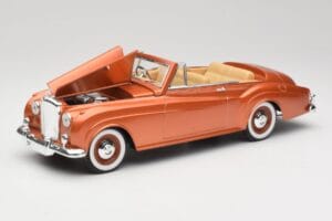 Bentley Type S2 Mulliner Cabriolet Tudor Orange Metallic Solido 1:18 8007 Metall — bild 2 av 8