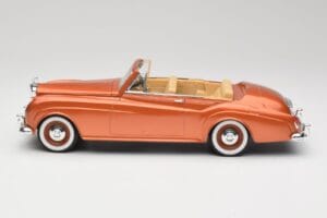 Bentley Type S2 Mulliner Cabriolet Tudor Orange Metallic Solido 1:18 8007 Metall — bild 4 av 8