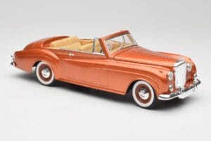 Bentley Type S2 Mulliner Cabriolet Tudor Orange Metallic Solido 1:18 8007 Metall — bild 6 av 8