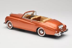 Bentley Type S2 Mulliner Cabriolet Tudor Orange Metallic Solido 1:18 8007 Metall — bild 7 av 8
