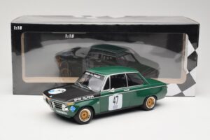 BMW 1600-2 BMW Alpina #47 P. Meyer Internationales ADAC Eifelrennen Nurburgring 1971 Minichamps 1:18 155712647 Metall — bild 6 av 6