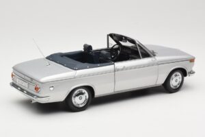 BMW 1600 Cabriolet Silver Minichamps 1:18 80430145819 Metall — bild 3 av 8