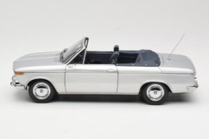BMW 1600 Cabriolet Silver Minichamps 1:18 80430145819 Metall — bild 4 av 8