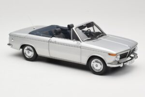 BMW 1600 Cabriolet Silver Minichamps 1:18 80430145819 Metall — bild 6 av 8