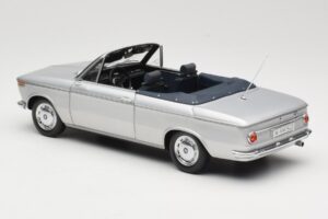 BMW 1600 Cabriolet Silver Minichamps 1:18 80430145819 Metall — bild 7 av 8