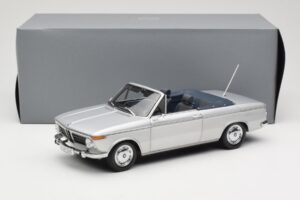BMW 1600 Cabriolet Silver Minichamps 1:18 80430145819 Metall — bild 8 av 8