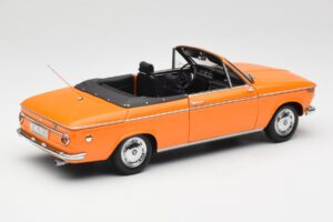 BMW 1600 Cabriolet Orange Minichamps 1:18 100021030-O Metall — bild 3 av 8