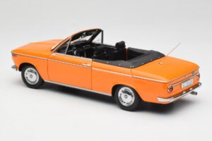 BMW 1600 Cabriolet Orange Minichamps 1:18 100021030-O Metall — bild 7 av 8