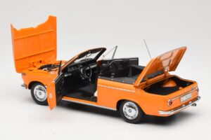 BMW 1600 E10 Cabriolet Orange Minichamps 1:18 100021030 Metall — bild 5 av 8