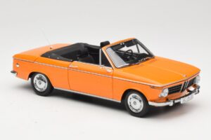 BMW 1600 E10 Cabriolet Orange Minichamps 1:18 100021030 Metall — bild 6 av 8