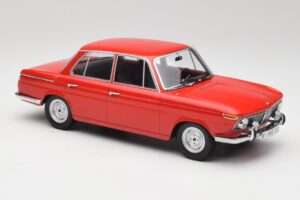 BMW 1800 Ti Karmin Röd Minichamps 1:18 107024001 Metall — bild 4 av 6