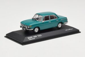 BMW 1800 TI/SA Mörkgrön Minichamps 1:43 403025103 Metall — bild 2 av 4