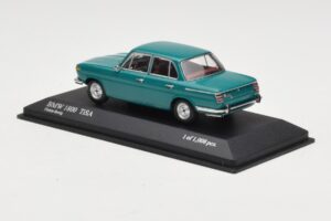 BMW 1800 TI/SA Mörkgrön Minichamps 1:43 403025103 Metall — bild 3 av 4